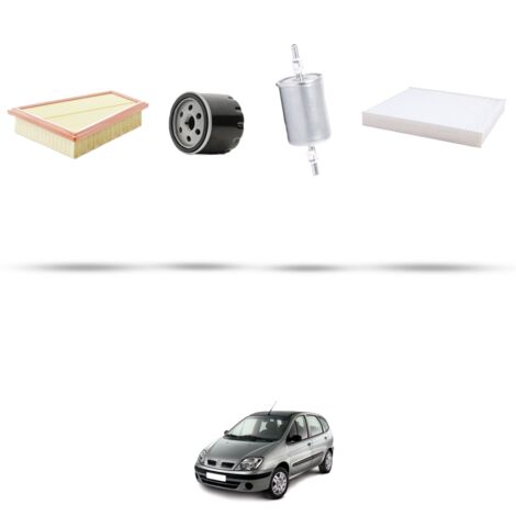 Kit tagliando 4 filtri compatibile con Renault Scenic I 1.4 16v 70kw Dal 1999 (1/5)