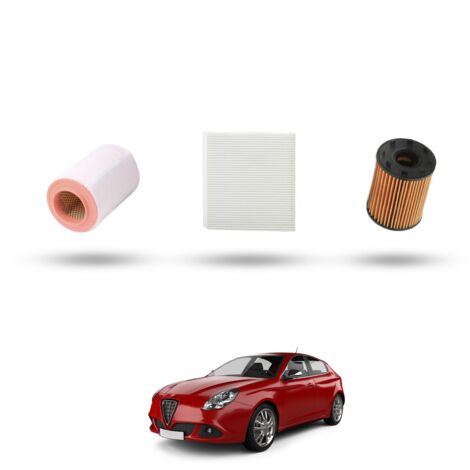 Kit Tagliando 3 filtri compatibile con Alfa Romeo Giulietta (940) 1.4 TB 110kw dal 2014 (1/4)