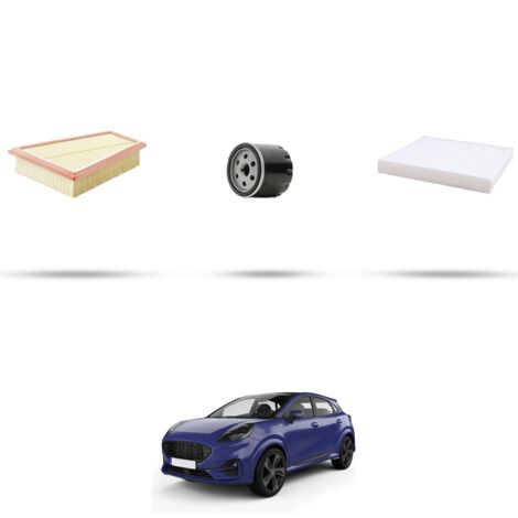 Kit tagliando 3 filtri compatibile con Ford Puma II 1.5 Ecoblue ST 147kw dal 2020 (1/4)