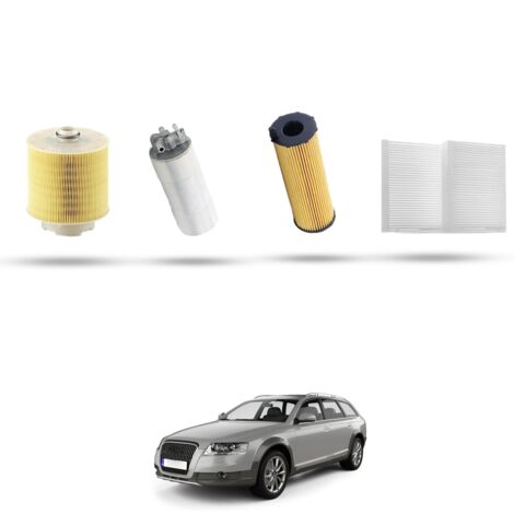Kit Tagliando 4 filtri compatibile con Audi ALLROAD II (4FH) 3.0 TDI 155kw dal 2006 (1/5)