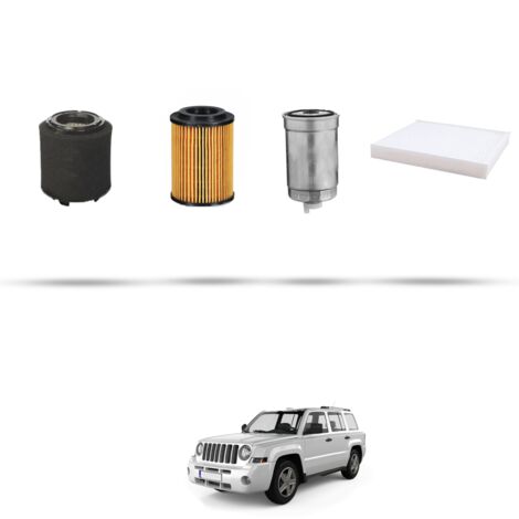 Kit tagliando 4 filtri compatibile con Jeep Patriot 2.2 CRD 100kw dal 2011 (1/5)