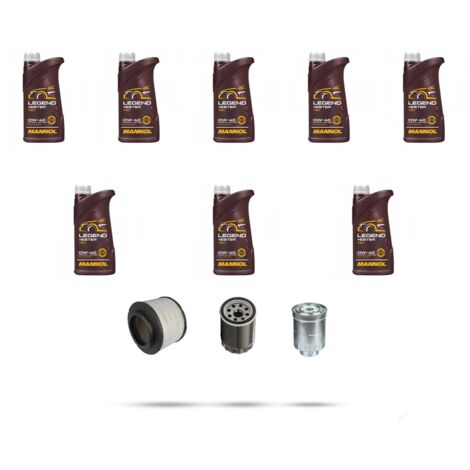 Kit tagliando 3 FILTRI e 8L OLIO compatibile con Mazda BT-50 3.0 115kw dal 2007 (1/4)