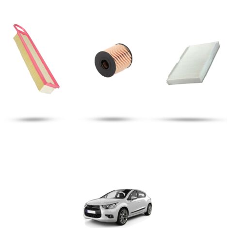 Kit tagliando 3 filtri compatibile con Citroen Ds4 1.6 VTI 88kw dal 2011 (1/4)