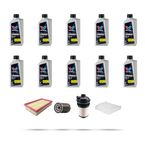 Kit tagliando 4 FILTRI e 10L OLIO compatibile con Ford Tourneo Custom 2.0 EcoBlue mHEV 136kw dal 2019 (1/5)
