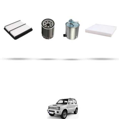 Kit tagliando 4 filtri compatibile con Suzuki Jimny I 1.5 DDIS 48kw dal 2003 (1/5)