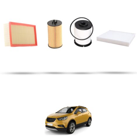 Kit tagliando 4 filtri compatibile con Opel Mokka Mokka X 1.6 CDTI 81kw Dal 2015 (1/5)