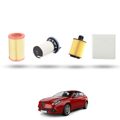 Kit Tagliando 4 filtri compatibile con Alfa Romeo Giulietta (940) 1.6 JTDm 16V 77kw dal 2010 (1/5)