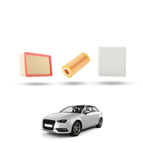 Kit Tagliando 3 filtri compatibile con Audi A3 (8V1,8VK) 2.0 TFSI s3 213kw dal 2016 (1/4)
