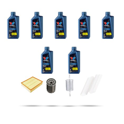 Kit tagliando 4 FILTRI e 7L OLIO compatibile con Renault Avantime 3.0 V6 24V 152Kw dal 2001 al 2003 (1/5)