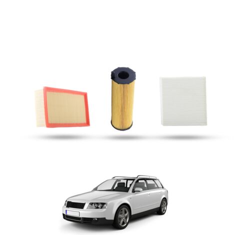 Kit Tagliando 3 filtri compatibile con Audi A4 (B6,B7) 3.0 tdi v6 150kw dal 2004 al 2008 (1/4)