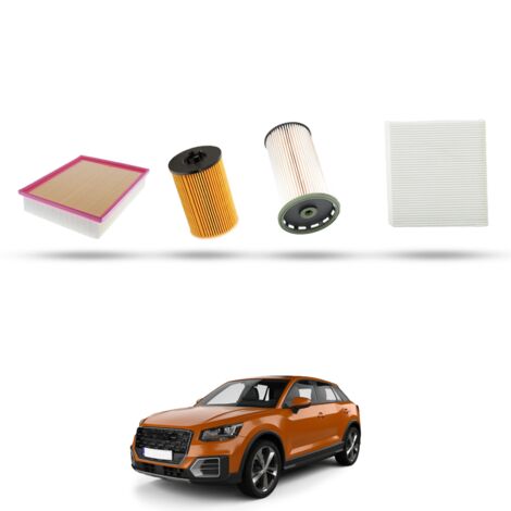 Kit Tagliando 4 filtri compatibile con Audi Q2 (GAB,GAC) 1.6 tdi 85kw dal 2016 (1/5)