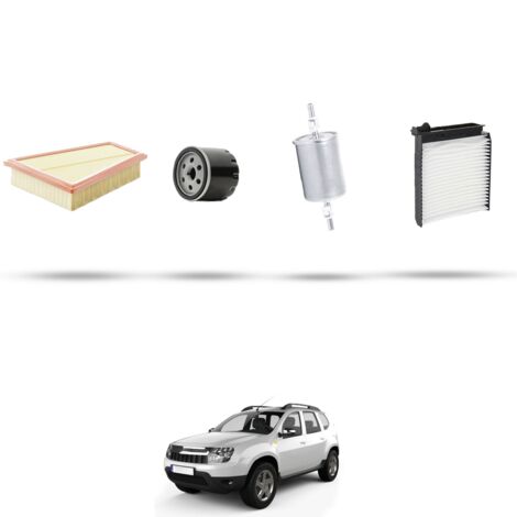 Kit tagliando 4 filtri compatibile con Dacia Duster 1.6 16v LPG 77kw dal 2011 (1/5)