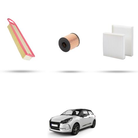 Kit tagliando 3 filtri compatibile con Ds3 1.6 16v 88kw dal 2015 (1/4)