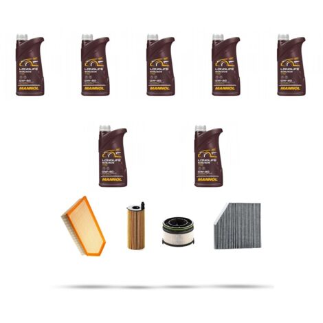 Kit tagliando 4 FILTRI e 7L OLIO compatibile con Mercedes Classe E (W213,S213,A213) E220 D 120kw Dal 2016 (1/5)