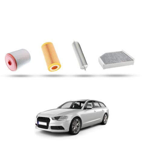Kit Tagliando 4 filtri compatibile con Audi A6 (C7) 3.0 tdi 140kw dal 2015 (1/5)