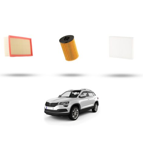Kit tagliando 3 filtri compatibile con SKODA KAROQ 2.0 Tdi 110kw DAL 2017 (1/4)