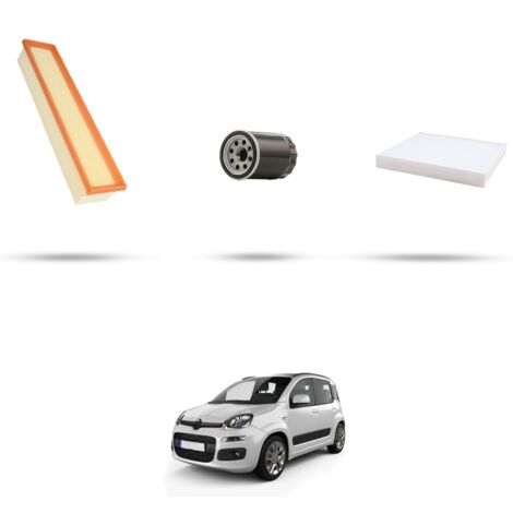 Kit tagliando 3 filtri compatibile con Fiat Panda III 0.9 Natural Power 51kw dal 2019 (1/4)