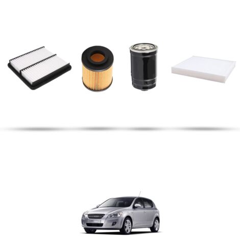 Kit tagliando 4 filtri compatibile con Kia Cee D (ED) 2.0 CRDI 103kw dal 2007 (1/5)