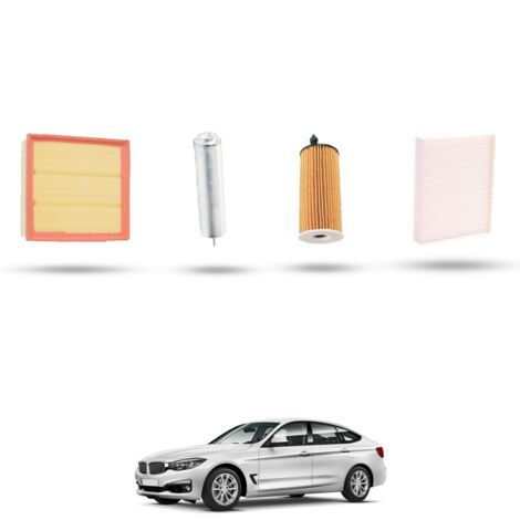 Kit Tagliando 4 filtri compatibile con BMW Serie 3 GT (F34) 318d 110kw dal 2015 (1/5)