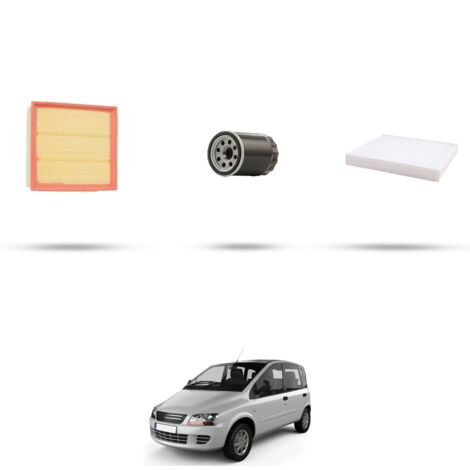 Kit tagliando 3 filtri compatibile con Fiat Multipla 1.6 Natural Power 77kw dal 2008 (1/4)