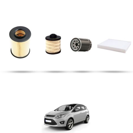 Kit tagliando 4 filtri compatibile con Ford C-Max II 2.0 Tdci 125kw dal 2015 (1/5)