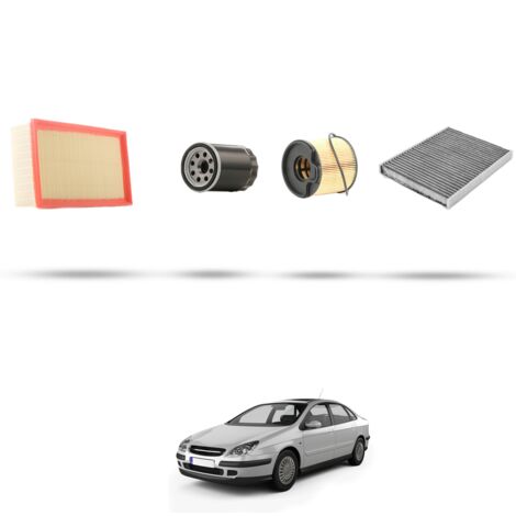Kit tagliando 4 filtri compatibile con Citroen C5 2.0 hdi 79kw dal 2000 (1/5)