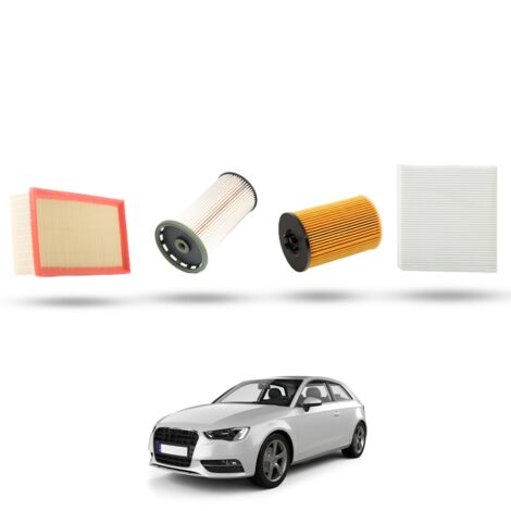 Kit Tagliando 4 filtri compatibile con Audi A3 (8V1,8VK) 2.0 TDI 40 TDI 135kw dal 2018 (1/5)