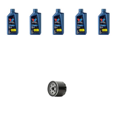 Kit filtro olio e 5L compatibile con Renault Megane III 1.6 16V 81Kw dal 2008 (1/3)