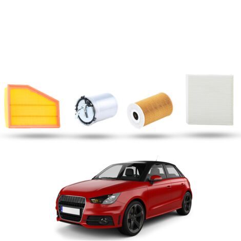 Kit Tagliando 4 filtri compatibile con Audi A1 (8X1,8XK) 2.0 tdi 100kw dal 2011 (1/5)