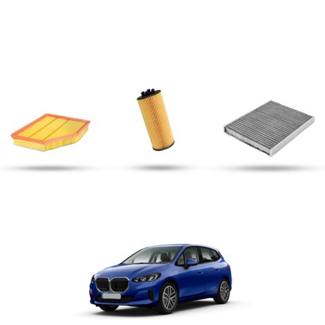 Kit Tagliando 3 filtri compatibile con BMW Serie 2 (U06) 216i 90kw dal 2022 (1/4)