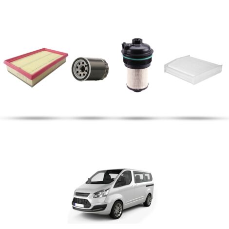 Kit tagliando 4 filtri compatibile con Ford Tourneo Custom 2.0 EcoBlue mHEV 136kw dal 2019 (1/5)