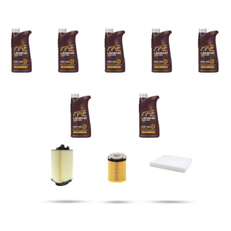 Kit tagliando 3 FILTRI e 7L OLIO compatibile con Infiniti Q50 2.0 Turbo 155kw dal 2014 (1/4)