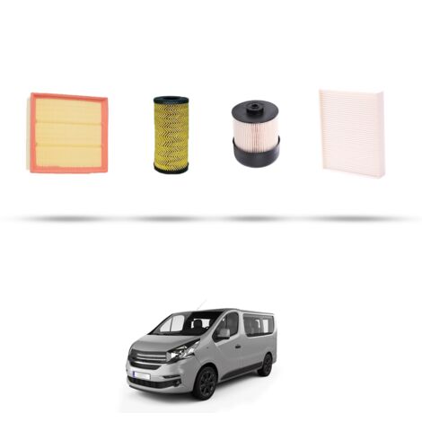 Kit tagliando 4 filtri compatibile con Fiat Talento II 2.0 Ecojet 88kw dal 2019 (1/5)