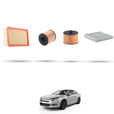 Kit tagliando 4 filtri compatibile con Citroen C5 III 2.0 HDI 100kw dal 2008 al 2009 (1/5)