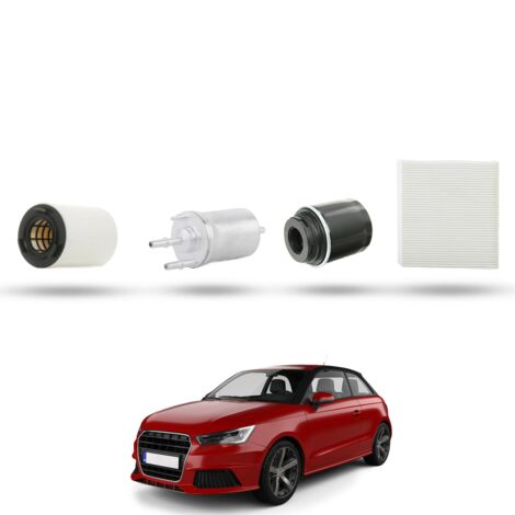Kit Tagliando 4 filtri compatibile con Audi A1 (8X1,8XK) 1.4 tfsi 90kw dal 2010 (1/5)