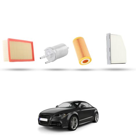 Kit Tagliando 4 filtri compatibile con Audi TT II (8J3) 2.5 tfsi 250kw dal 2009 (1/5)