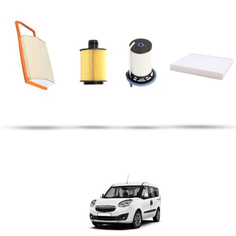 Kit tagliando 4 filtri compatibile con Opel Combo D 1.3 CDTI 59kw Dal 2012 (1/5)