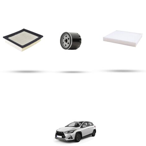 Kit tagliando 3 filtri compatibile con Toyota Yaris IV 1.5 92KW Dal 2020 (1/4)