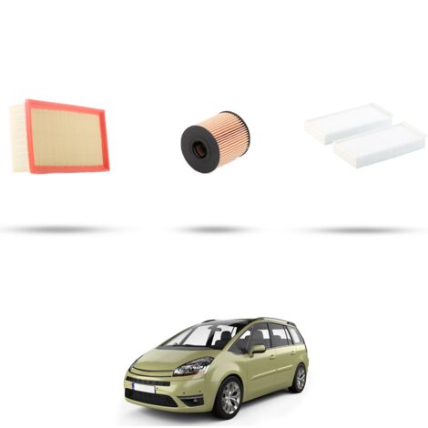 Kit tagliando 3 filtri compatibile con Citroen C4 Picasso 1.6 16v thp 110kw dal 2008 (1/4)