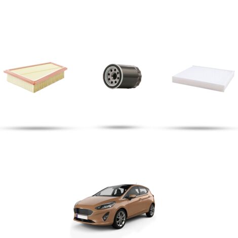 Kit tagliando 3 filtri compatibile con Ford Fiesta VII 1.1 LPG 55kw dal 2019 (1/4)