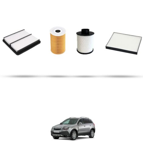 Kit tagliando 4 filtri compatibile con Opel Antara 2.0 Cdti 110kw dal 2006 (1/5)