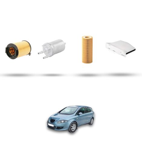 Kit tagliando 4 filtri compatibile con Seat Toledo III (5P2) 2.0 FSI 110kw dal 2004 (1/5)