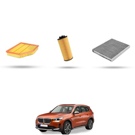 Kit tagliando 3 filtri compatibile con Bmw x1 (U11) 23i hybrid 160kw dal 2022 (1/4)