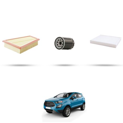 Kit tagliando 3 filtri compatibile con Ford Ecosport 1.0 Ecoboost 74kw dal 2018 (1/4)