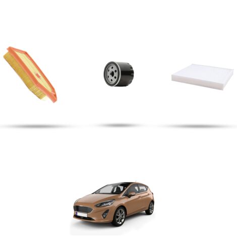 Kit tagliando 3 filtri compatibile con Ford Fiesta VII 1.0 ecoBoost 70kw dal 2019 (1/4)