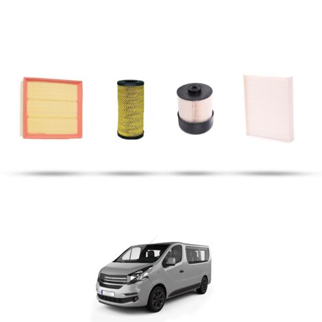 Kit tagliando 4 filtri compatibile con Fiat Talento II 2.0 Ecojet 125kw dal 2019 (1/5)