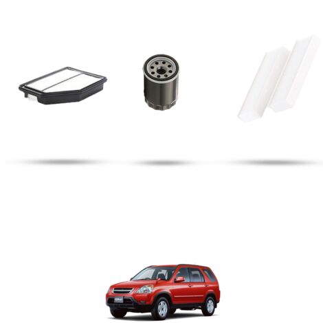 Kit tagliando 3 filtri compatibile con Honda CR-V II 2.2 CDTI 103kw dal 2005 (1/4)