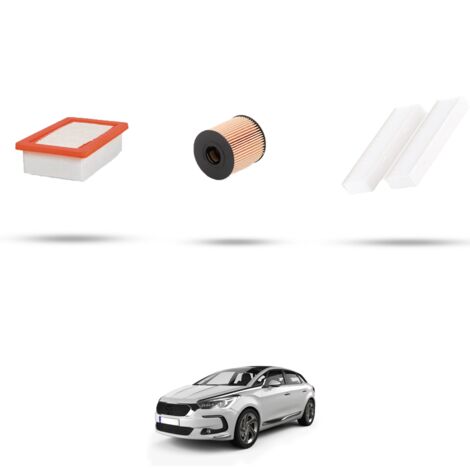 Kit tagliando 3 filtri compatibile con Ds5 1.6 THP 121kw dal 2012 (1/4)