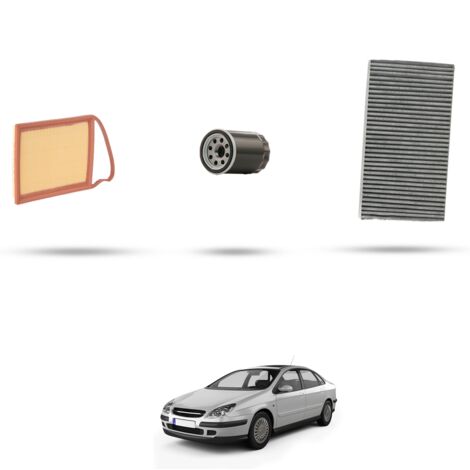 Kit tagliando 3 filtri compatibile con Citroen C5 1.8 16v 85kw dal 2004 (1/4)