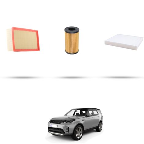 Kit tagliando 3 filtri compatibile con Land Rover Discovery 5-LR5 2.0 TDI 4 132kw dal 2017